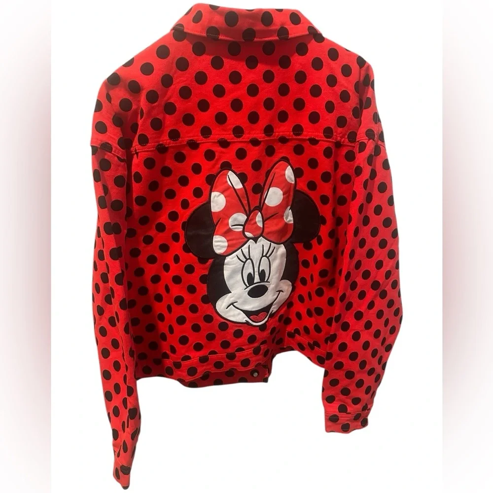 Disney Minnie Mouse Red Dot Jacket - Picture 1 of 7